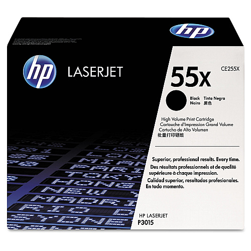 HP TONER LASERJET 55X NEGRO M525dn, M525f, M525c  (CE255X) - OfficeCrave