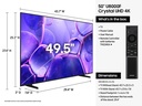 SAMSUNG TELEVISOR 50U8000F 50" CRYSTAL 4K UHD LED SMART TV - Samsung