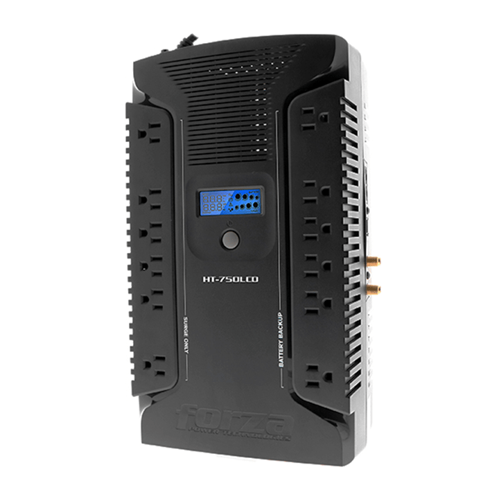 FORZA UPS 750VA/450W 120V 12 NEMA 2 USB 50/60HZ (HT-750LCD) - www.imeqmo.com