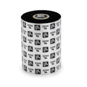 ZEBRA CINTA RIBBON DE CERA PARA IMPRESORA 110mmx450m 1600 STANDARD 25mm NEGRO BO - Telalca Store