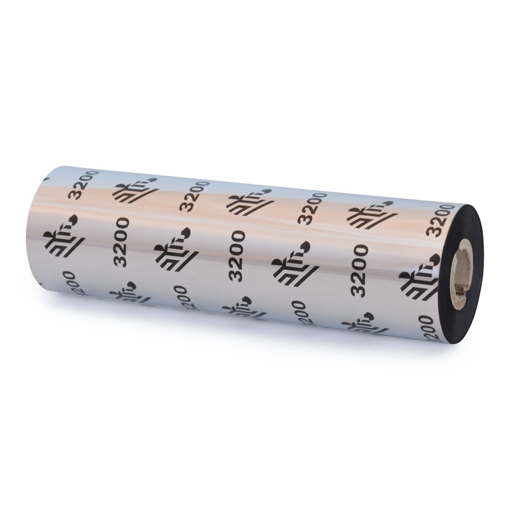 ZEBRA CINTA RIBBON DE RESINA ZD220, ZD230, ZD420, ZD421, ZT420 110mmx74m 6200 12 - The ZPS Store