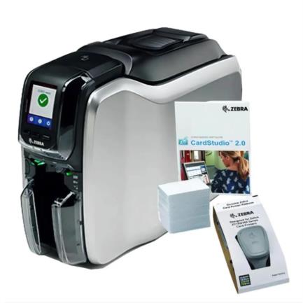 ZEBRA IMPRESORA DE TARJETAS DOBLE CARA ZC300 CONECTIVIDAD USB 300dpi 2GB - Exel del Norte