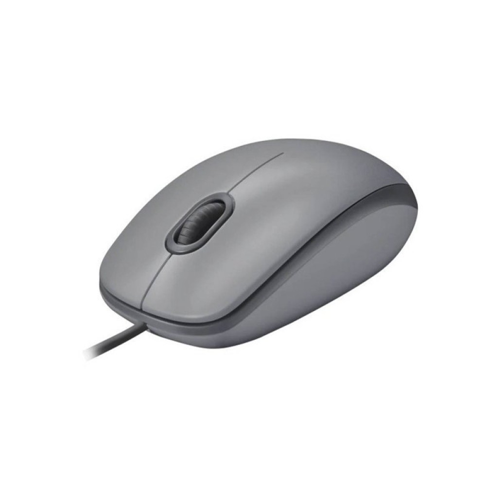 LOGITECH MOUSE ALAMBRICO M110S SILENT OPTICO 3 BOTONES GRIS - The Computer Store (Gda) Ltd.