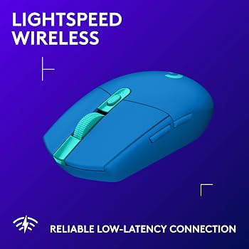 LOGITECH MOUSE INALAMBRICO G305 GAMING  LIGHTSPEED/ AZUL - Amazon.com