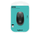 LOGITECH MOUSE INALAMBRICO M190 OPTICO 3 BOTONES AZUL GRANDE PARA MANO COMPLETA - Help Tech Company