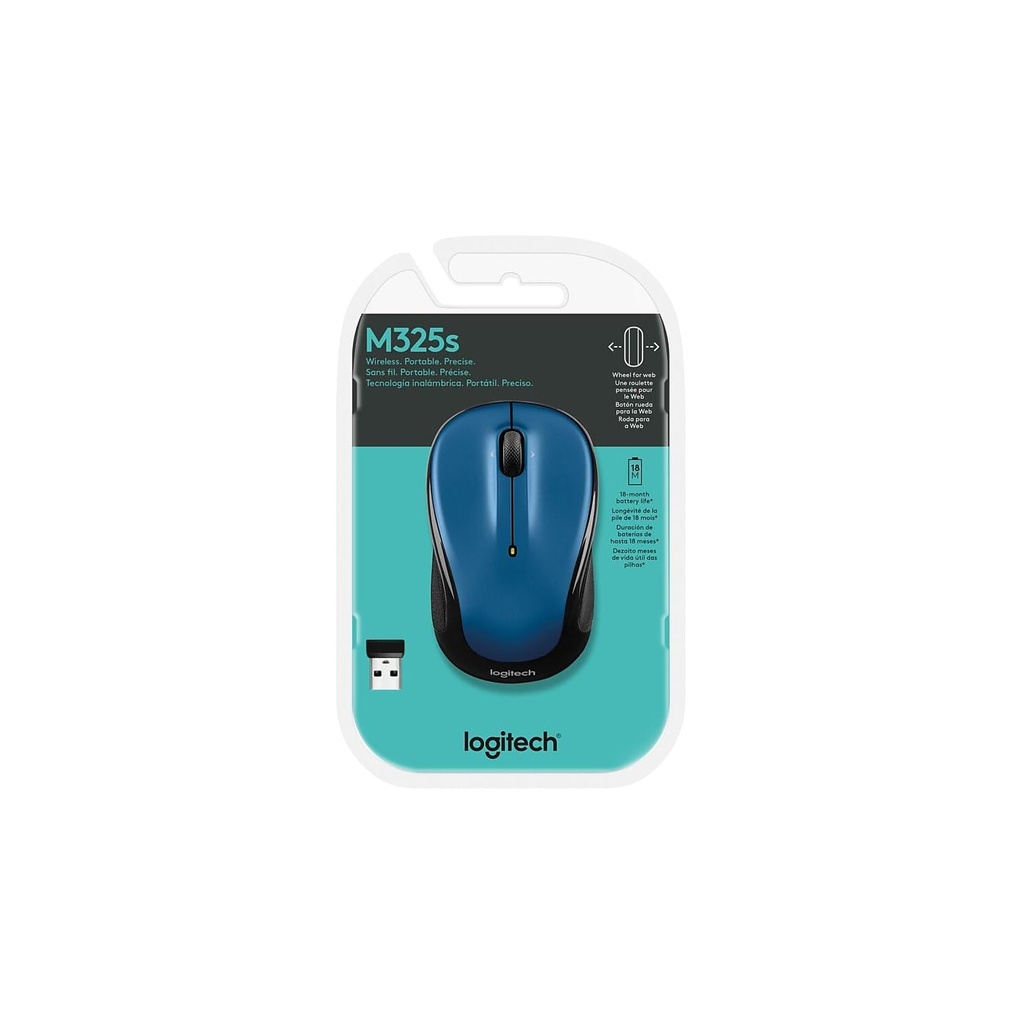 LOGITECH MOUSE INALAMBRICO M190 OPTICO 3 BOTONES NEGRO GRANDE (910-005902) - Amazon.com
