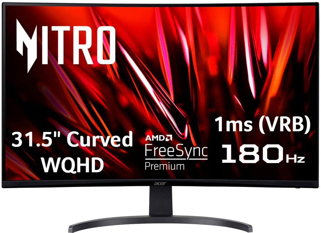 ASTRA MONITOR 31.5" GAMING HDMI DP AUD DC 180Hz 1920 X 1080P 1MS FREE FLICKER - Acer Nitro Gaming 31.5" Curved WQHD 180Hz 1ms FreeSync Premium Gaming  Monitor (DisplayPort, HDMI x2) Black EDB323QU S3bmiipx - Best Buy