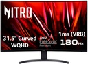 ASTRA MONITOR 31.5" GAMING HDMI DP AUD DC 180Hz 1920 X 1080P 1MS FREE FLICKER - Acer Nitro Gaming 31.5" Curved WQHD 180Hz 1ms FreeSync Premium Gaming  Monitor (DisplayPort, HDMI x2) Black EDB323QU S3bmiipx - Best Buy