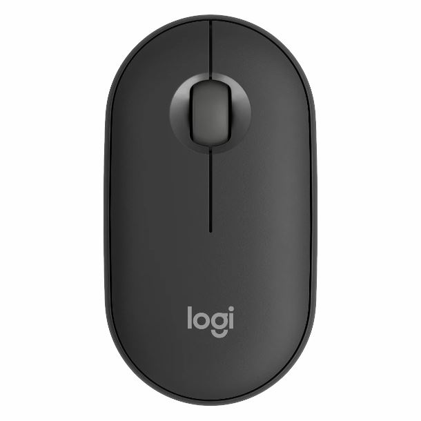 LOGITECH MOUSE INALAMBRICO PEBBLE 2 BLUETOOH DELGADO OPTICO 3 BOTONES GRAFITO 4000 DPI (910-007049) - Fullh4rd