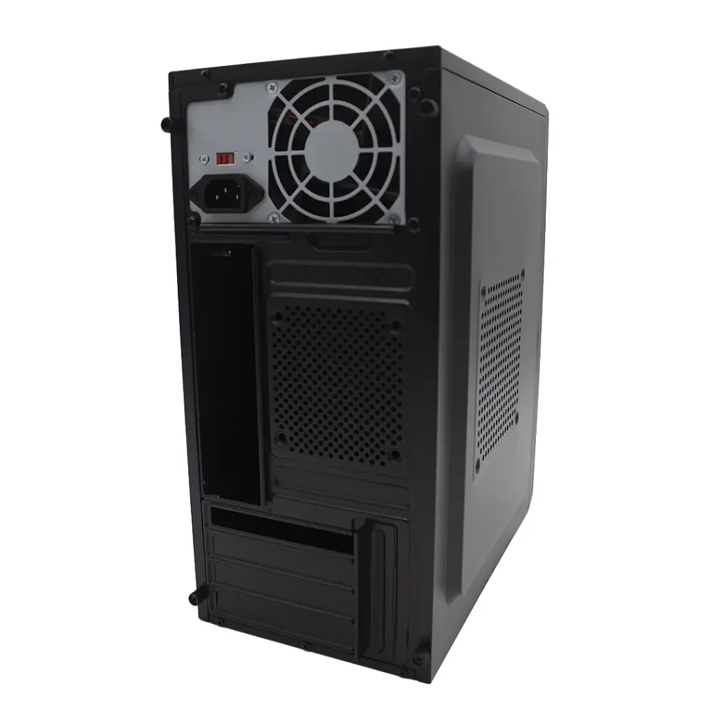 ASTRA CASE VC20-M20 MID ATX, Micro ATX, ITX CON FUENTE DE 230 WATTS (NEGRO) - Electronica.com.ve