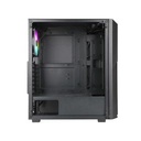 AZZA CASE FIGHTER 290 ATX MID TOWER ATX  MICRO ATX  ITX VIDRIO TEMPLADO  1x USB 3.0 2x USB 2.0 1xMIC 1x HD AUDIO (NEGRO) - PCPartPicker