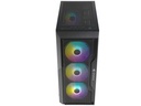 AZZA CASE FIGHTER 290 ATX MID TOWER ATX  MICRO ATX  ITX VIDRIO TEMPLADO  1x USB 3.0 2x USB 2.0 1xMIC 1x HD AUDIO (NEGRO) - PCPartPicker Canada