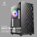 AZZA CASE SPECTRA 280 ATX NEGRO ATX MICRO-ATX ITX (CSAZ-280B) - Amazon.sg