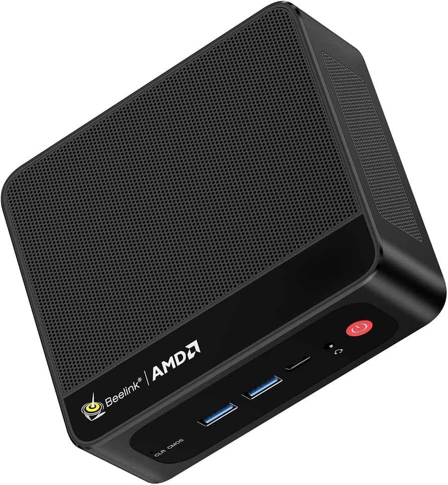 BEELINK MINI COMPUTADORA SER5 RYZEN 5 5500U 16G 500G 2.5G*1 BLACK W11H (810180173124) - Amazon.com