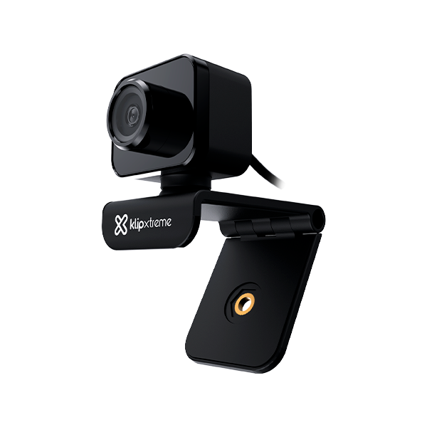 KLIPXTREME CAMARA WEB 2K QHD 2560x1440p  HASTA 3,7MP CON MICROFONO HD NEGRO (KWC-750) - Klip Xtreme