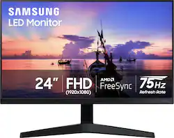SAMSUNG MONITOR 24" LED FHD IPS 75 HZ SIN BORDES VGA HDMI BLACK - Best Buy