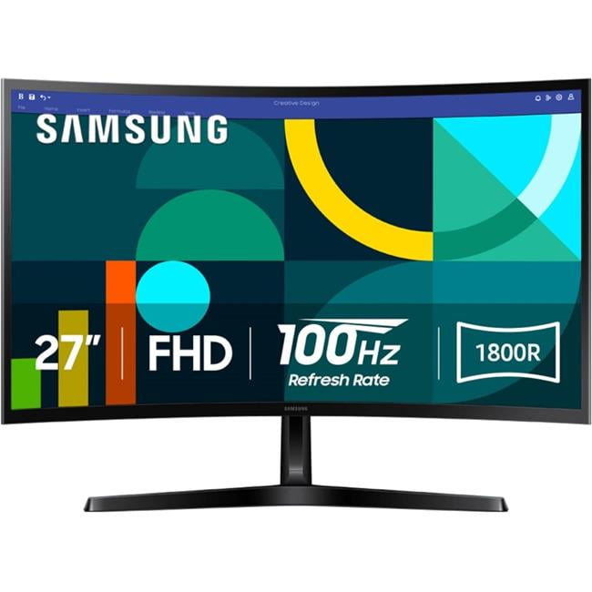 SAMSUNG MONITOR ESSENTIAL 24" FHD CURVED 100Hz - Walmart