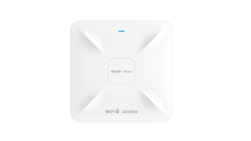 RUIJIE REYEE ACCESS POINT PARA INTERIORES 802.11AX (WI-FI6) MU-MIMO 4X4 3.2 GBPS - Ruijie Reyee - Ruijie Networks