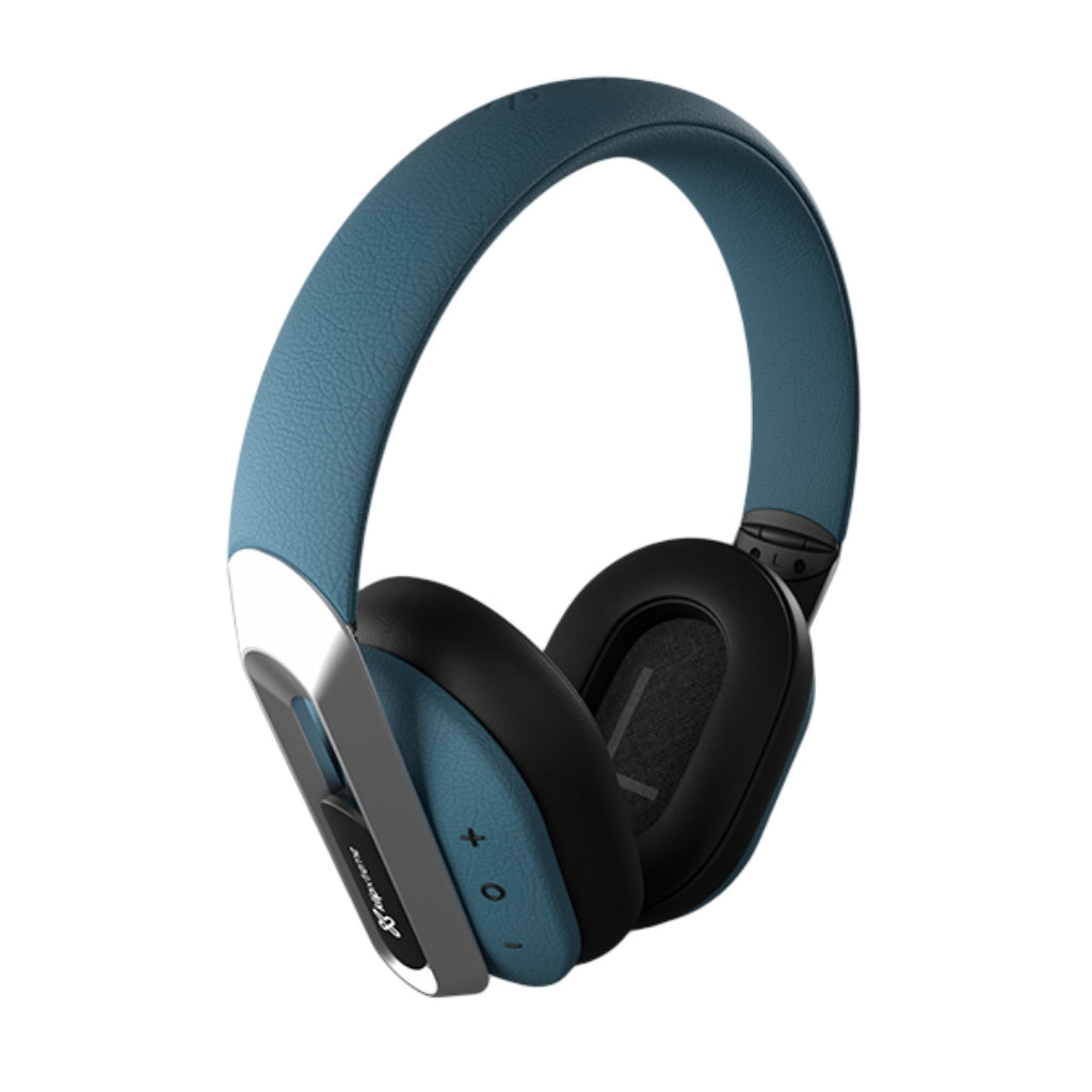 KLIPXTREME AUDIFONOS STYLES INALAMBRICOS BLUETOOTH V5.0 ULTRA LIVIANOS AZUL (KWH - Unimart.com