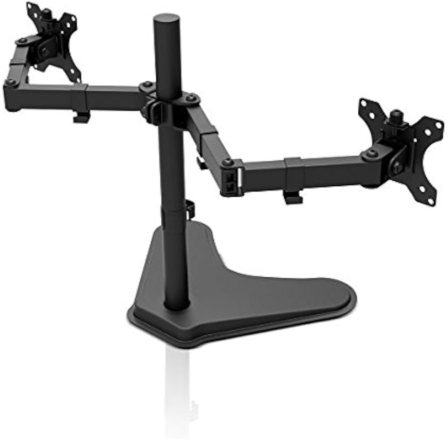 KLIPXTREME BASE DOBLE PARA MONITOR 13"-32" HASTA 8KG NEGRO (KPM-311) - Amazon.com