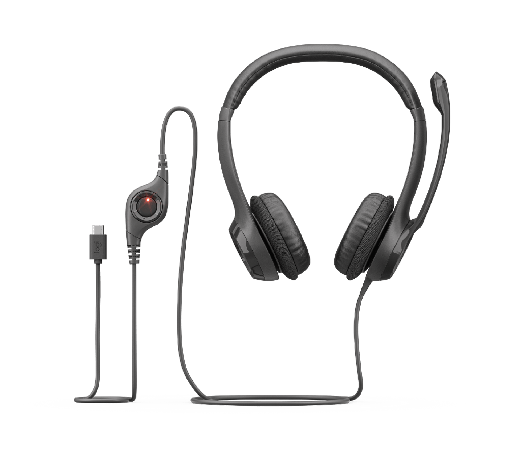 LOGITECH AUDIFONOS H390 ALAMBRICOS CON MICROFONO BLANCO - Logitech
