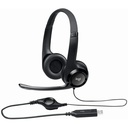 LOGITECH AUDIFONOS H390 STEREO USB-A CON MICROFONO - Walmart