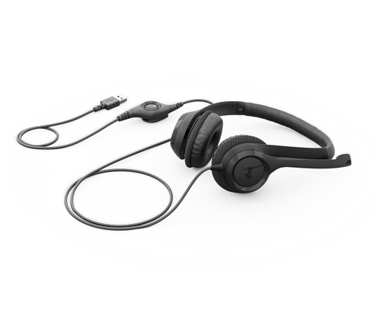 LOGITECH AUDIFONOS H390 STEREO USB-C CON MICROFONO - Logitech