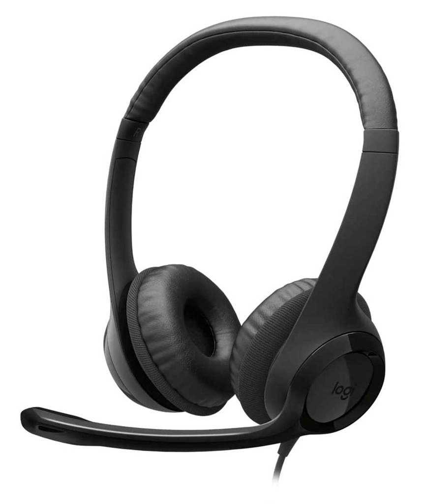 LOGITECH AUDIFONOS H390 STEREO USB-C CON MICROFONO - Abt Electronics