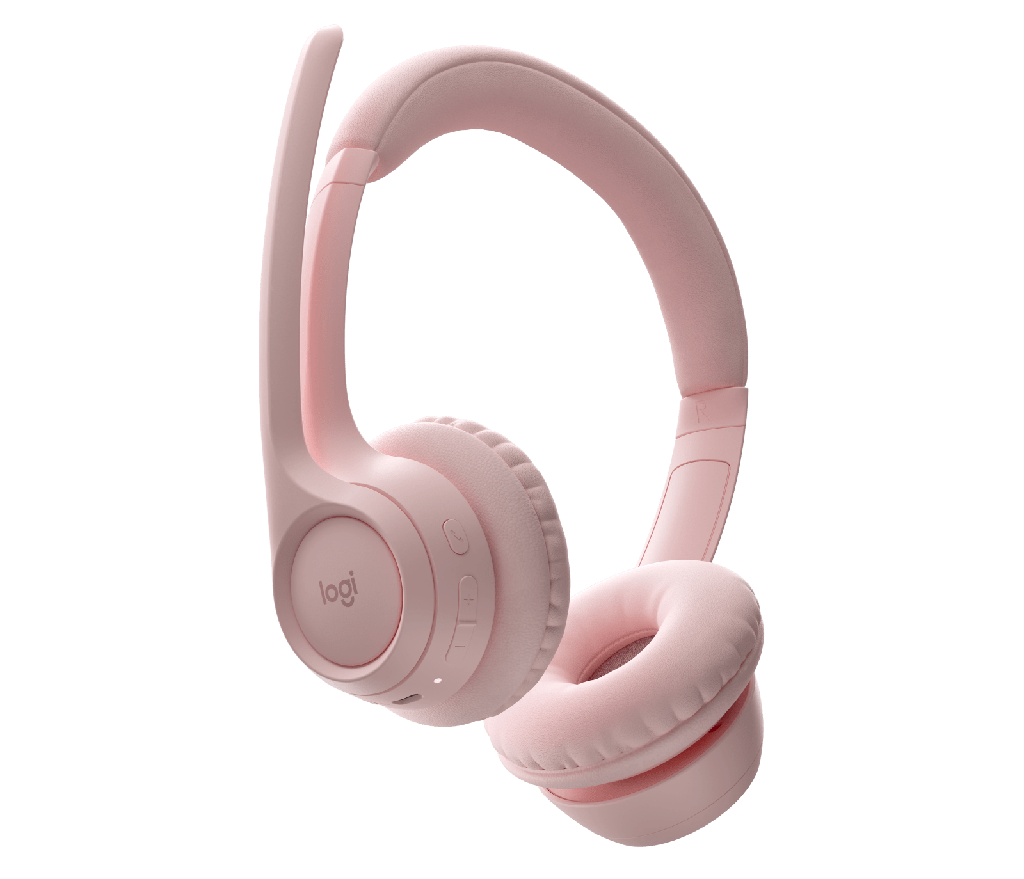 LOGITECH AUDIFONOS ZONE 300 INALAMBRICOS CON  MICROFONO BLUETOOTH ROSADO - Logitech