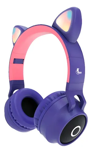 XTECH AUDIFONOS HERA INALAMBRICOS STEREO CON  MICROFONO BLUETOOH V 5.0 MORADO (X - Mercado Libre Uruguay