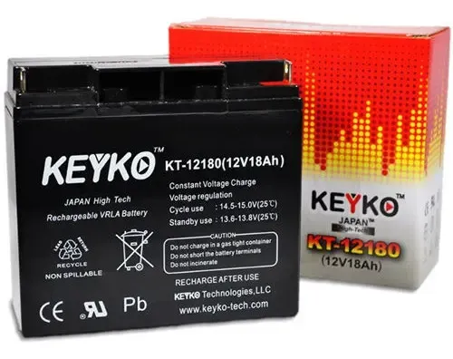 KEYKO BATERIA SELLADA 18AMP 12V KT-12180 (KT-12180) - Mercado Libre - Mercado Libre Venezuela
