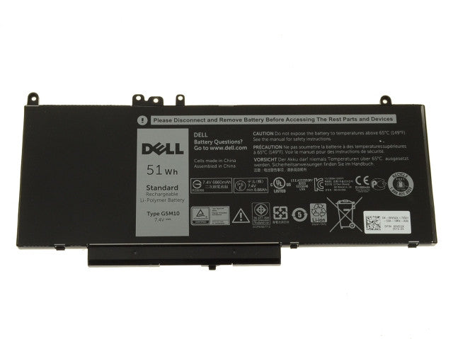 DELL BATERIA 51WH 7.4V Li-ion Battery pack - Notebook Parts