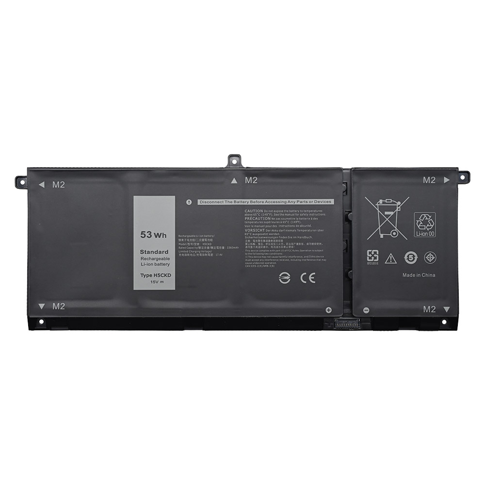 DELL BATERIA INSPIRON H5CKD 15V 3360 53Wh  0TXD03 09077G 07T8CD - Alibaba