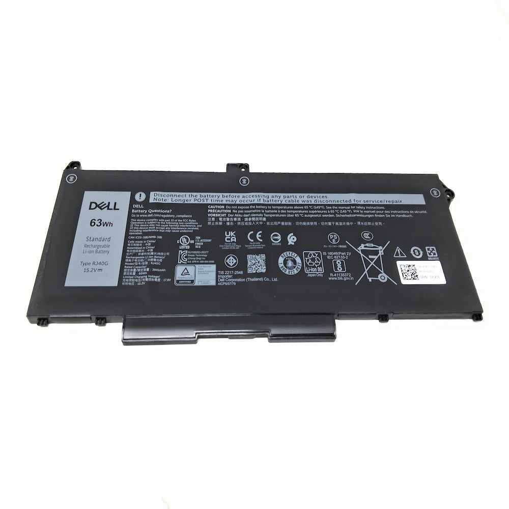 DELL BATERIA LATITUDE 5420 5520 PRECISION 3560 RJ40G M033W 63WH REEMPLAZO - My Laptop Spares