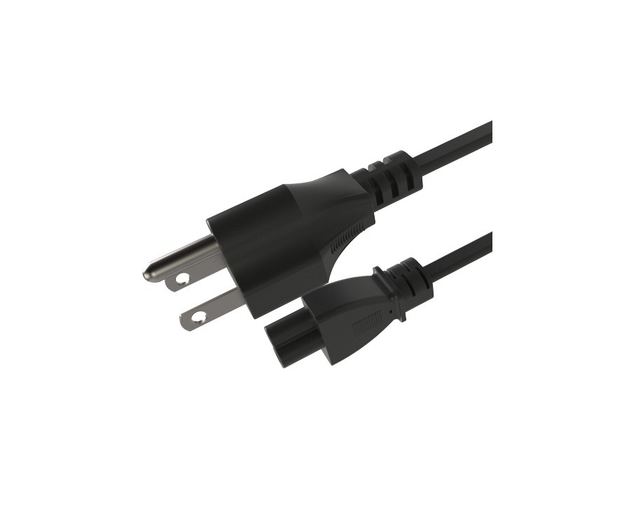 XTECH CABLE DE ALIMENTACION PARA LAPTOP NEMA DE 3 CLAVIJAS 110-250V 1.8M (XTC-12 - Baynao.do