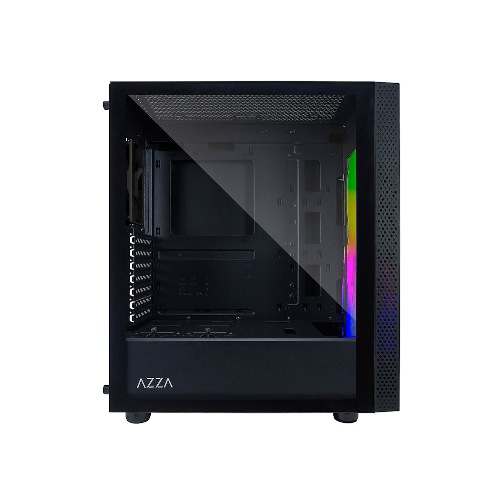 AZZA CASE CELESTA 340F ATX MID TOWER ATX  MICRO ATX  ITX VIDRIO TEMPLADO  1x USB - AZZA