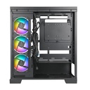 AZZA CASE COVE 570B ATX MID TOWER ATX  MICRO ATX  ITX VIDRIO TEMPLADO  1x USB 3. - AZZA