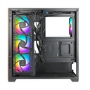 AZZA CASE NEPTUNE 491 ATX MID TOWER ATX  MICRO ATX  ITX VIDRIO TEMPLADO  1x USB  - AZZA