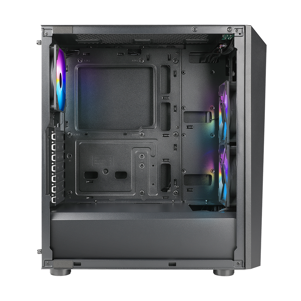 AZZA CASE SENTINEL 203A01B ATX MID TOWER ATX  MICRO ATX  ITX VIDRIO TEMPLADO 1x  - AZZA