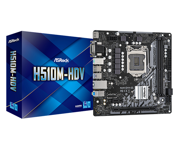 ASROCK TARJETA MADRE H510 PRO BTC S1200 10TH-11TH GEN 6 PCIE
