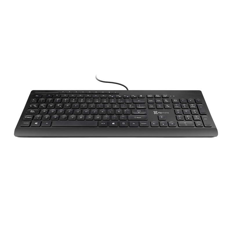 KLIPXTREME TECLADO COMPASS ALAMBRICO SPA (KKM-252S)
