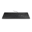 KLIPXTREME TECLADO COMPASS ALAMBRICO SPA (KKM-252S)