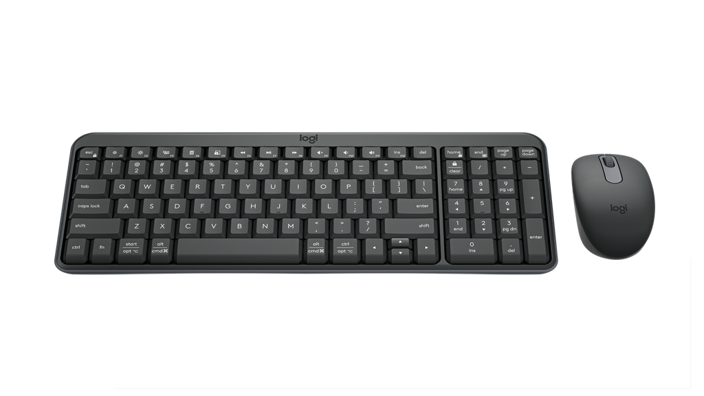 LOGITECH COMBO TECLADO MOUSE MK250 BUETOOTH GRAFITO ()