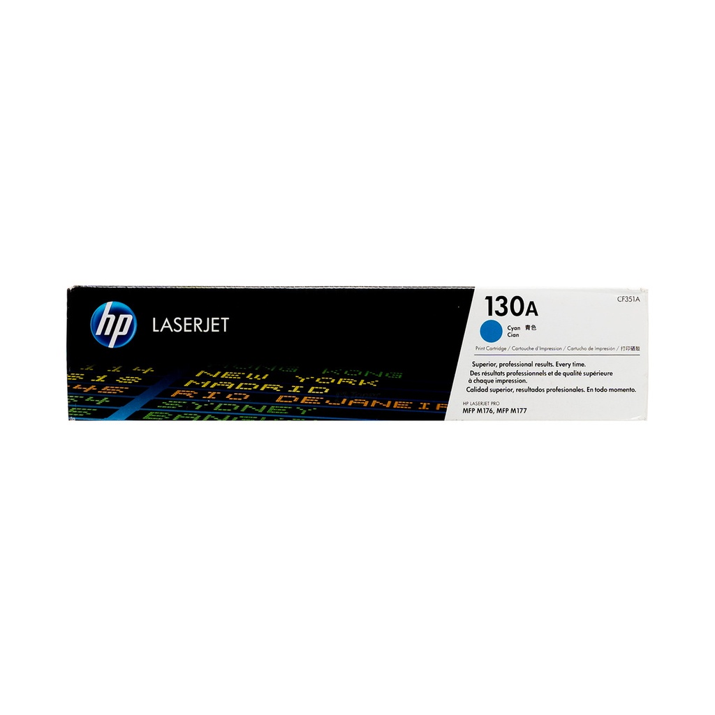 HP CARTUCHO DE TONER 130A CYAN CF351A
