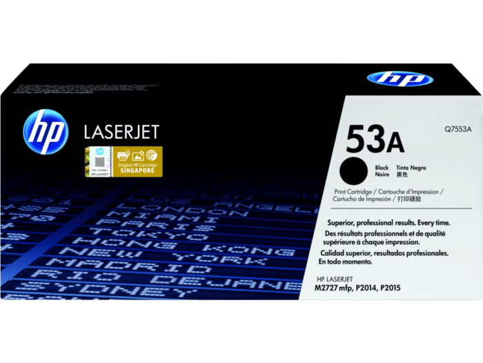 HP CARTUCHO DE TONER HP 53A NEGRO