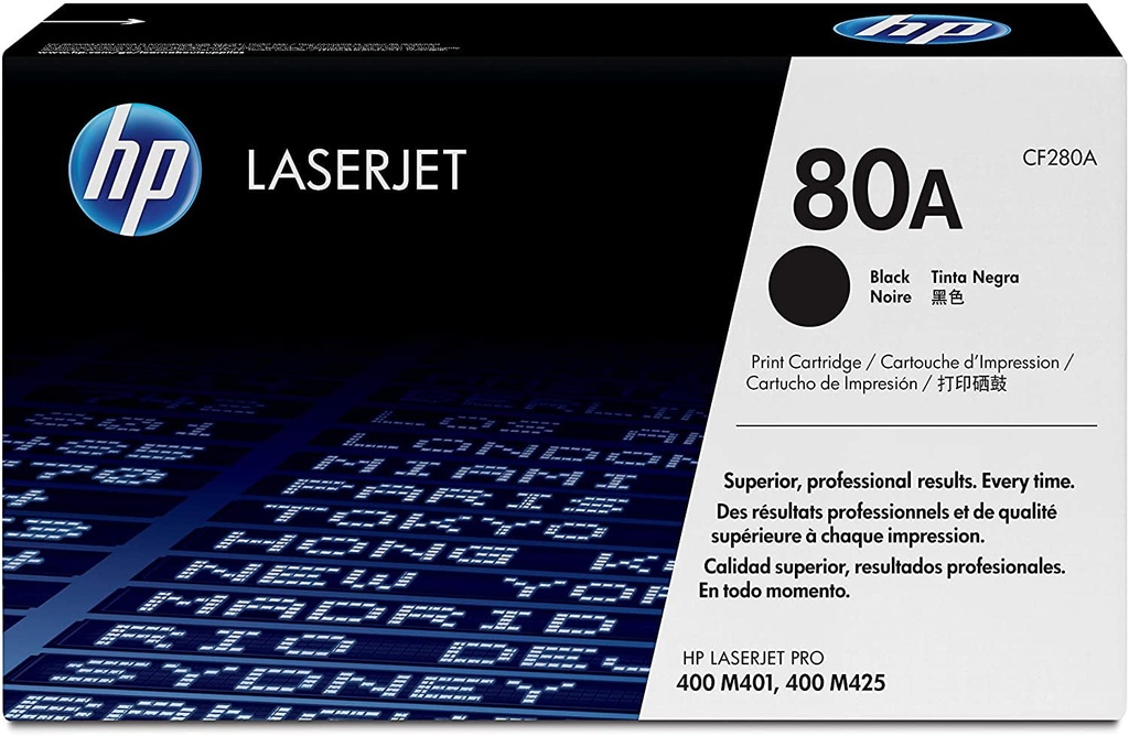 HP TONER 80A NEGRO (CF280A)