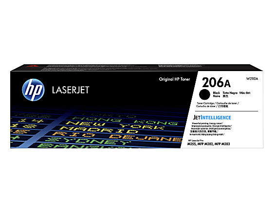 HP TONER IMP LASERJET 206A M255, M282 NEGRO W2110A