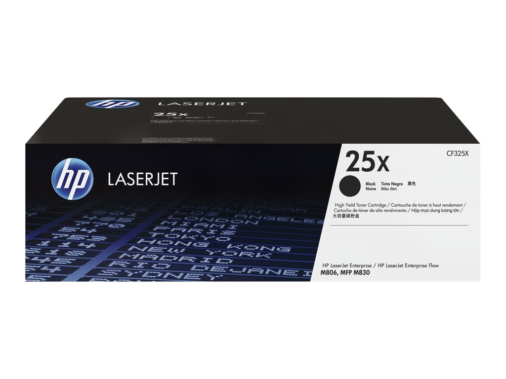 HP TONER LASERJET 25X NEGRO IMP M806x+, M830z