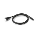 ZEBRA CABLE DE PODER 2 POLOS AC 1.8 MTS NEMA 1-15P PLUG