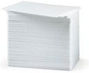 ZEBRA TARJETAS DE PVC BLANCAS PACK 500 UND